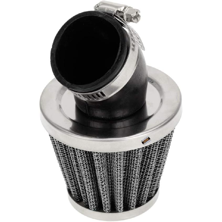 HIAORS 38Mm Bent Rubber Tube Air Filter Cleaner For 110Cc 125Cc CRF SSR Sunl Taotao Pit Dirt Bike ATV Quad