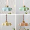 LED Retro All Copper Glass Restaurant E27 Small Pendant Light Living Room Bar Balcony Bedside Aisle Decoration Lighting Fixtures