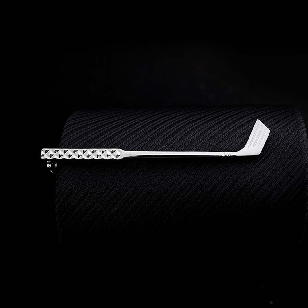 Wedding 1 Piece Silver Metal Gifts for Men Tie Clip Glasses Shape Necktie Clips Pin Jewelry