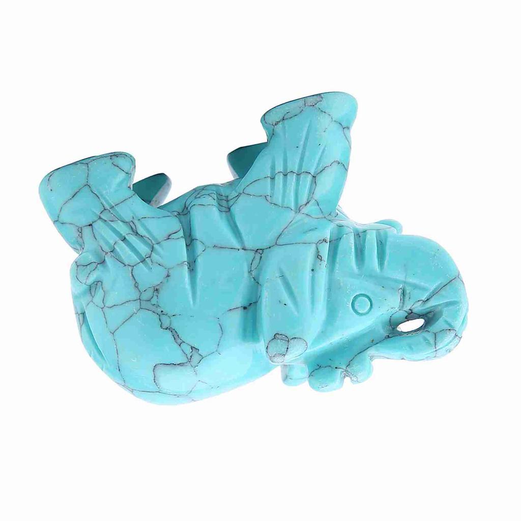 2inch Natural Jade Carved Elephant Crystal Figurine Home Decoration Furnishing Article