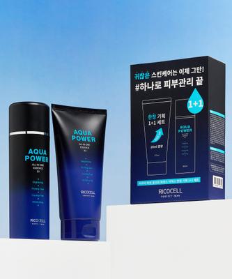 Ricocell Men S Aqua Power All In One eSSence Set 150ml+170ml
