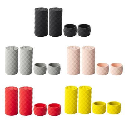 4 Pcs Nonslip Road Bike Strap Plug Cover Silicone Handlebar Grips Bike Shifts Handle Protections Cover Easy Installation
