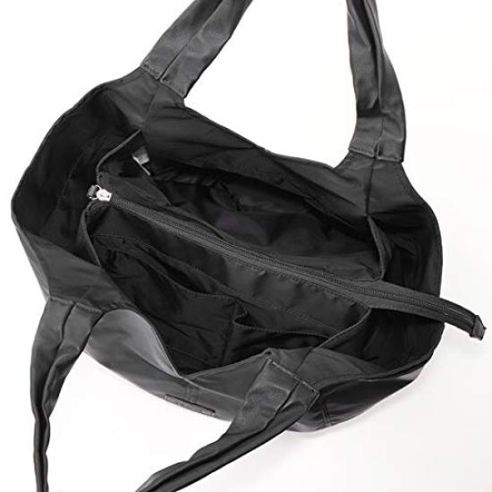 Tote Recycled Soft Medium Brown [Isaac] Bag, Nylon, Tote, Size, Women's, (20)