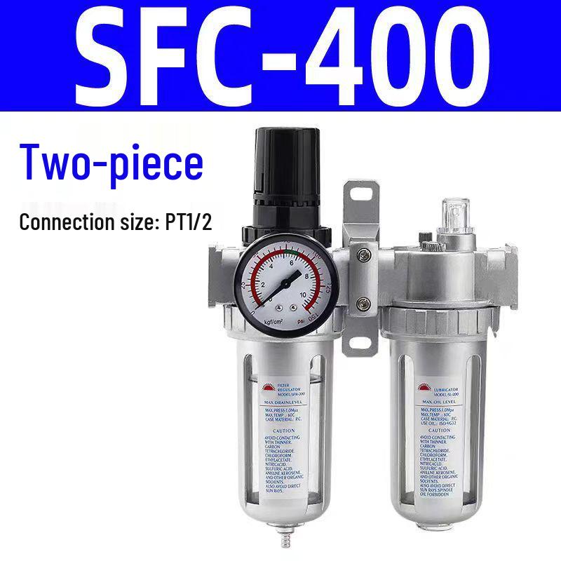Pneumatic Air Compressor Oil-Water Separator & Pressure Reducing Valve Lubricator SFC/AD Series