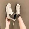 Fashion Woman Short Shoes Winter 2024 Hot Booties Round Toe Ankle Boots for Women Footwear Trend Chic and Elegant Large Size Warm Sale