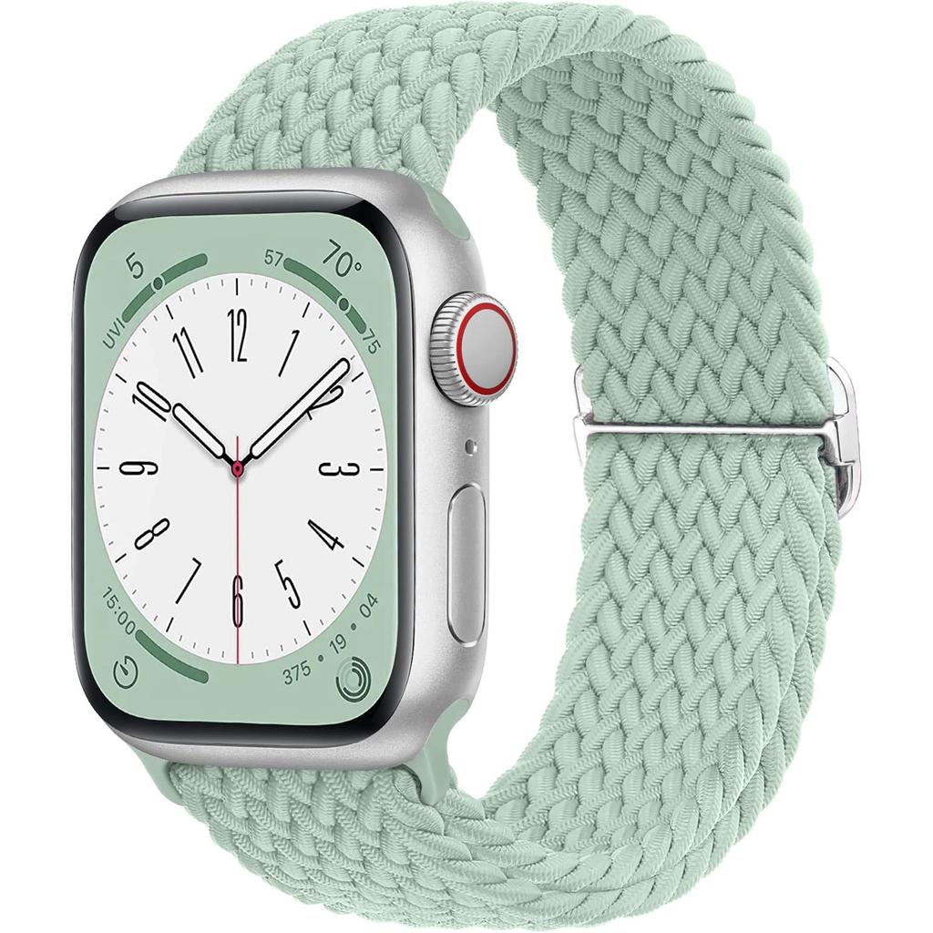 Braided Solo Loop Strap For Apple watch band 44mm 40mm 49mm 45mm 41mm Elastic Nylon bracelet iWatch series 8 3 se 6 7 Ultra 2 9