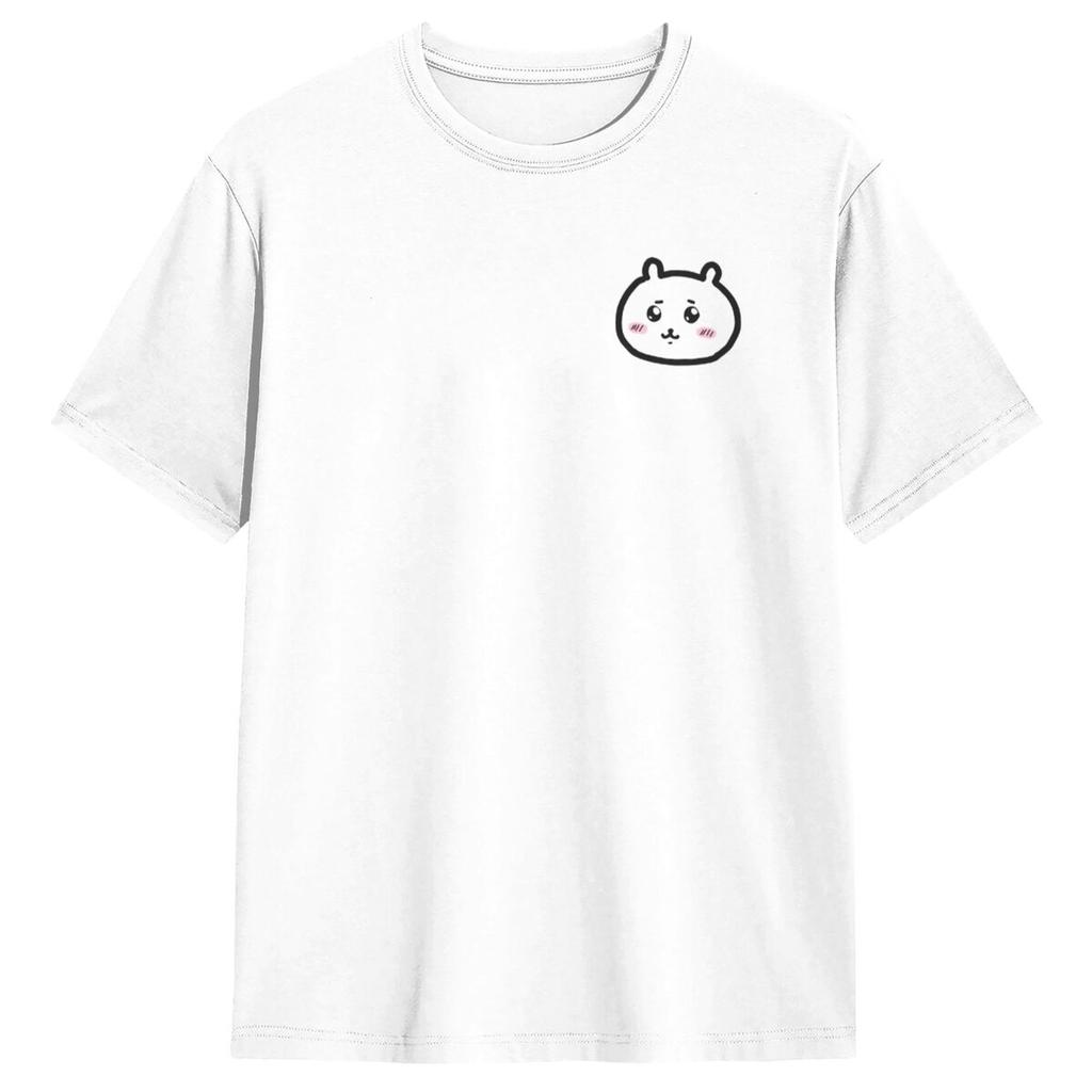 Chiikawa Hachiware T Shirt Hipster T-Shirts Short Sleeve Classic Tops Summer 100 Cotton Breathable 4XL 5XL 6XL Tees