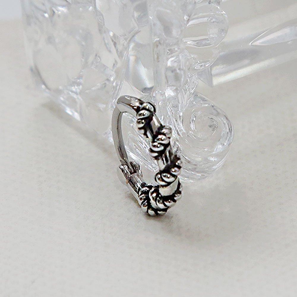 [1+1] Surgical Piercing Snake Ring (Single Sold)