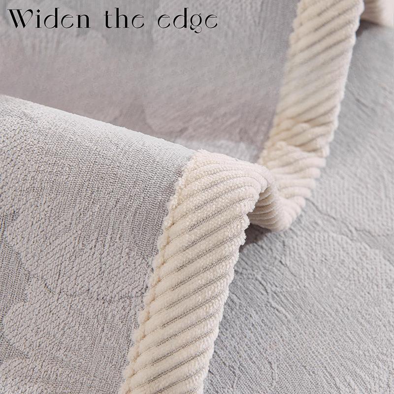 Jacquard Chenille Sofa Cushion, Suitable for All Seasons, Dirt-Resistant, Suitable for Bedroom, Living Room, Office Decoration