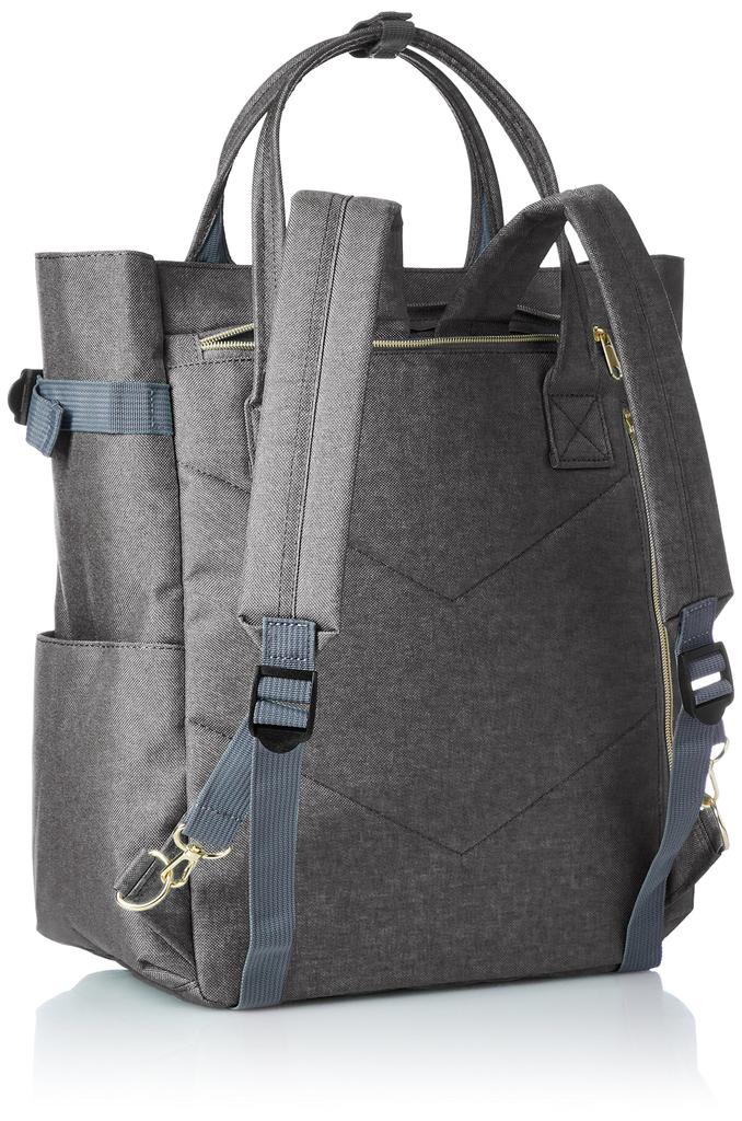 Anello 2-Way Tote Backpack, Regular Post, AT-C1225, Gray