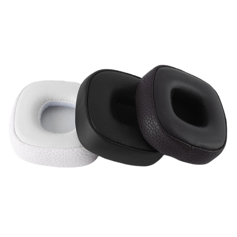 1 para zapasowych poduszek nausznych ze skóry proteinowej do słuchawek, nauszniki do zestawu słuchawkowego dla Marshall Major 4 / Major IV