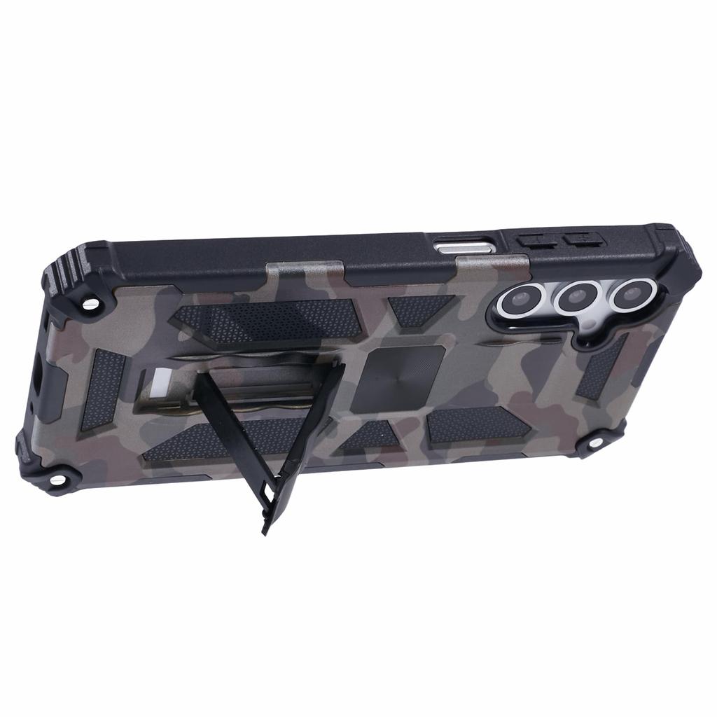 For Samsung Galaxy A16 4G/5G Case Kickstand PC+TPU Camouflage Military Grade Phone Cover