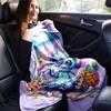 1pc Cute Stitch Printing Blanket - Soft, All-Season Throw for Living Room, Bedroom,Personalized Gift with Adorable Cartoon Design