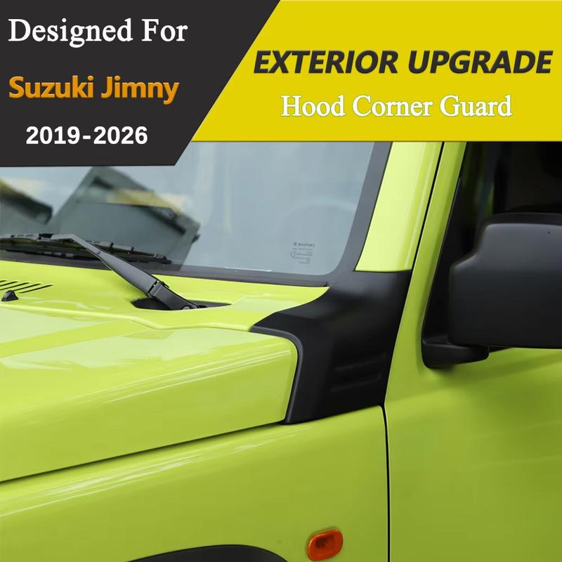 Hood Corner Wrap Guard Protect Cover for Suzuki Jimny JB64 JB74 -2025 Car Styling Decoration Mouldings Exterior Accessories