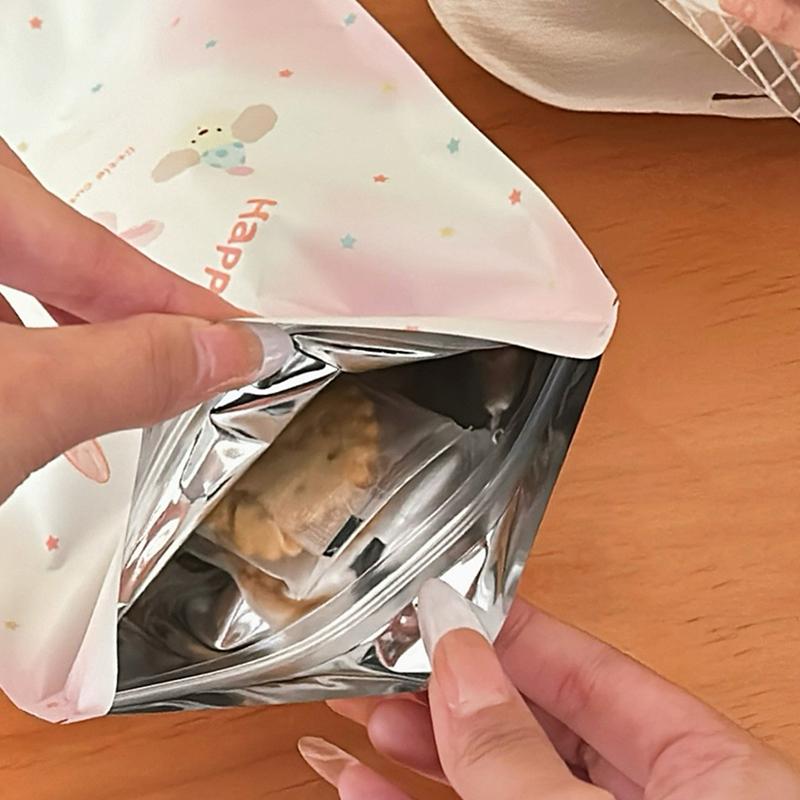 20/50Pcs Cute Bear Self Sealing Bags Packaging Bag Holiday Gift Packaging Sealed Bag Waterproof Storage Bag