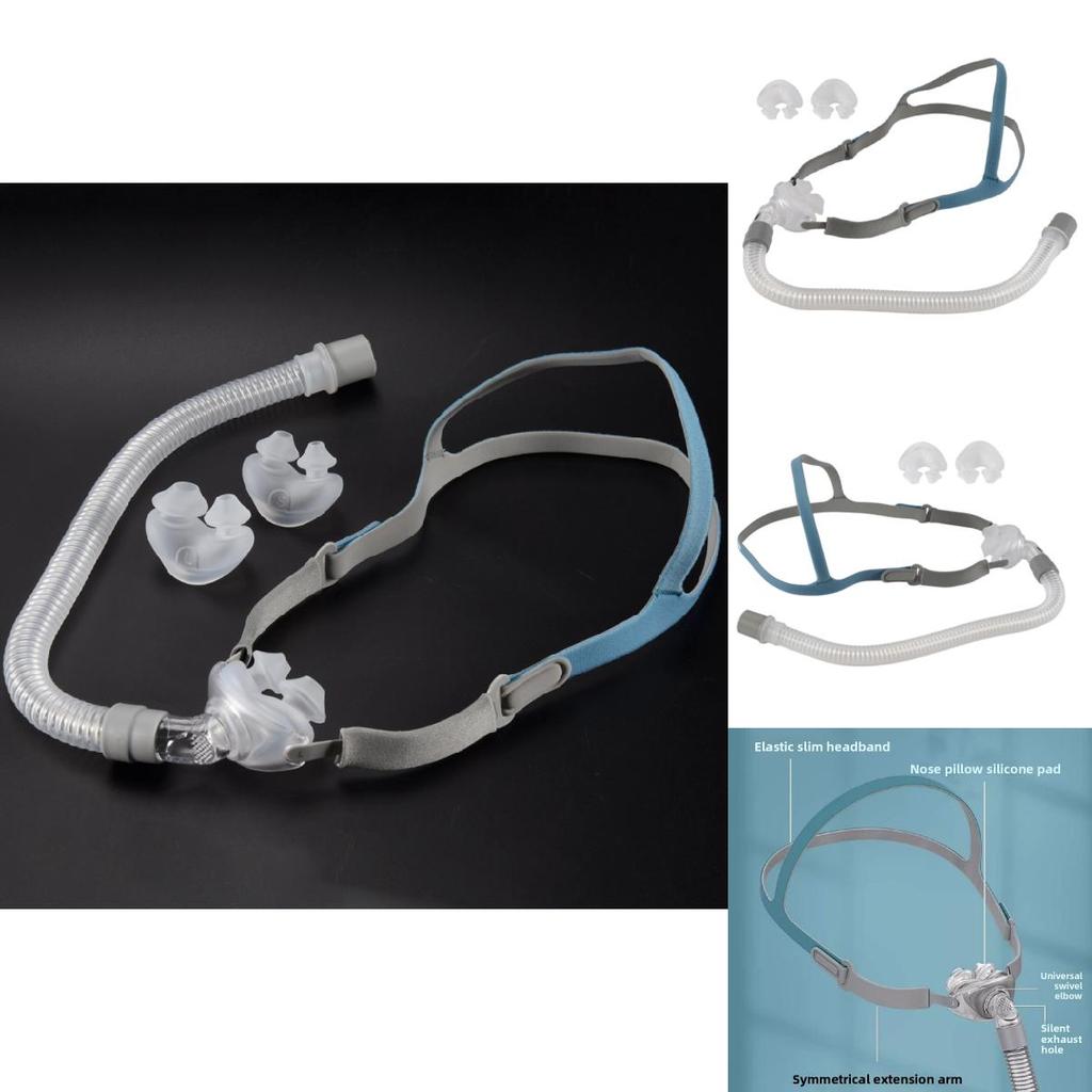 For Bmc P2 Cpap Universal Nasal Case W Headgear Sleep Helper For Continuous Use