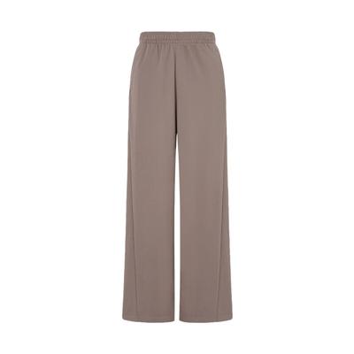 FW25 Breathable Lace-Up Mid-Rise Straight Leg Casual Pants Women Bottoms KS2410