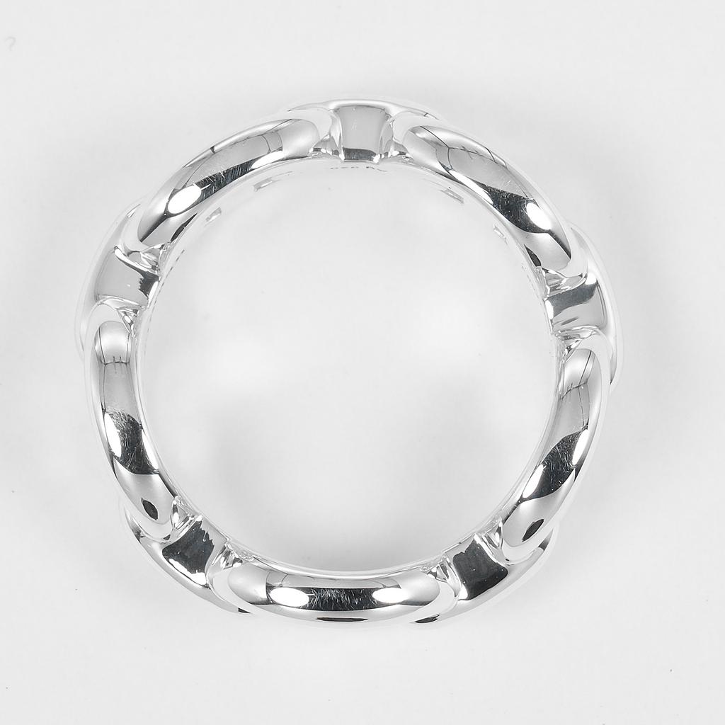 HERMES Chaine d'Ancre PM Ring Silver925 #4.5(US Size) 5.4g Women Used