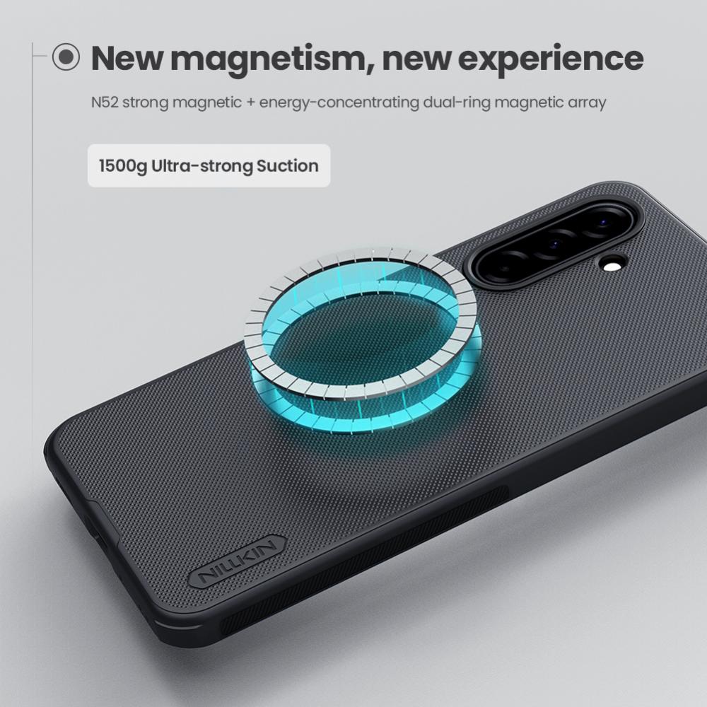 For Samsung Galaxy A17 Phone Case Nillkin Super Frosted Shield Pro Magnetic Hard PC+TPU Shell Shockproof Back Cover