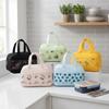 Large Capacity Fruit Printed Lunch Bag Leak-Proof Waterproof Thermal Cooler Bag Aluminium Foil with Zipper Insulated Cooler Bag