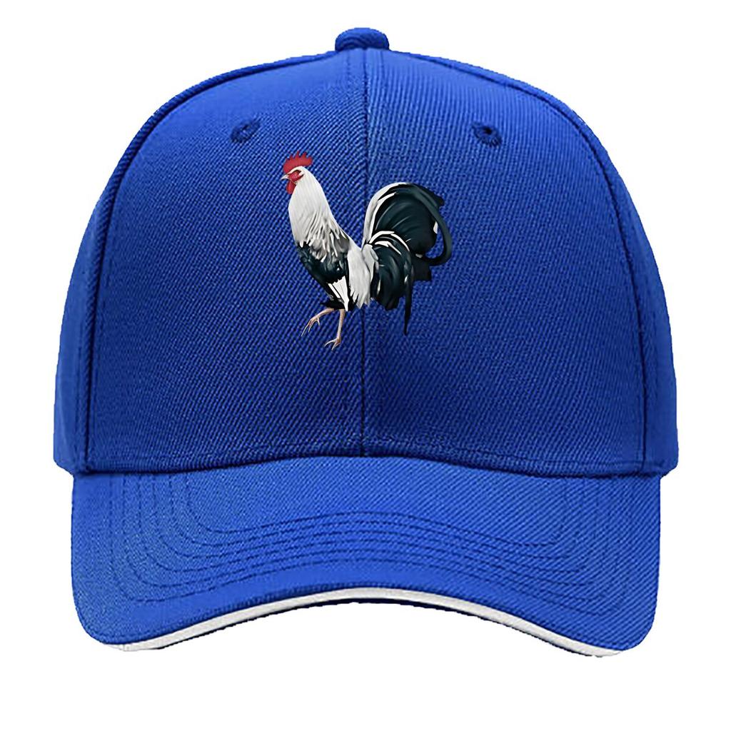 American Retro Breathable Baseball Cap Adjustable Sweat Absorbing Cap Classic Printed Street Fashi Sandwich Baseball Cap