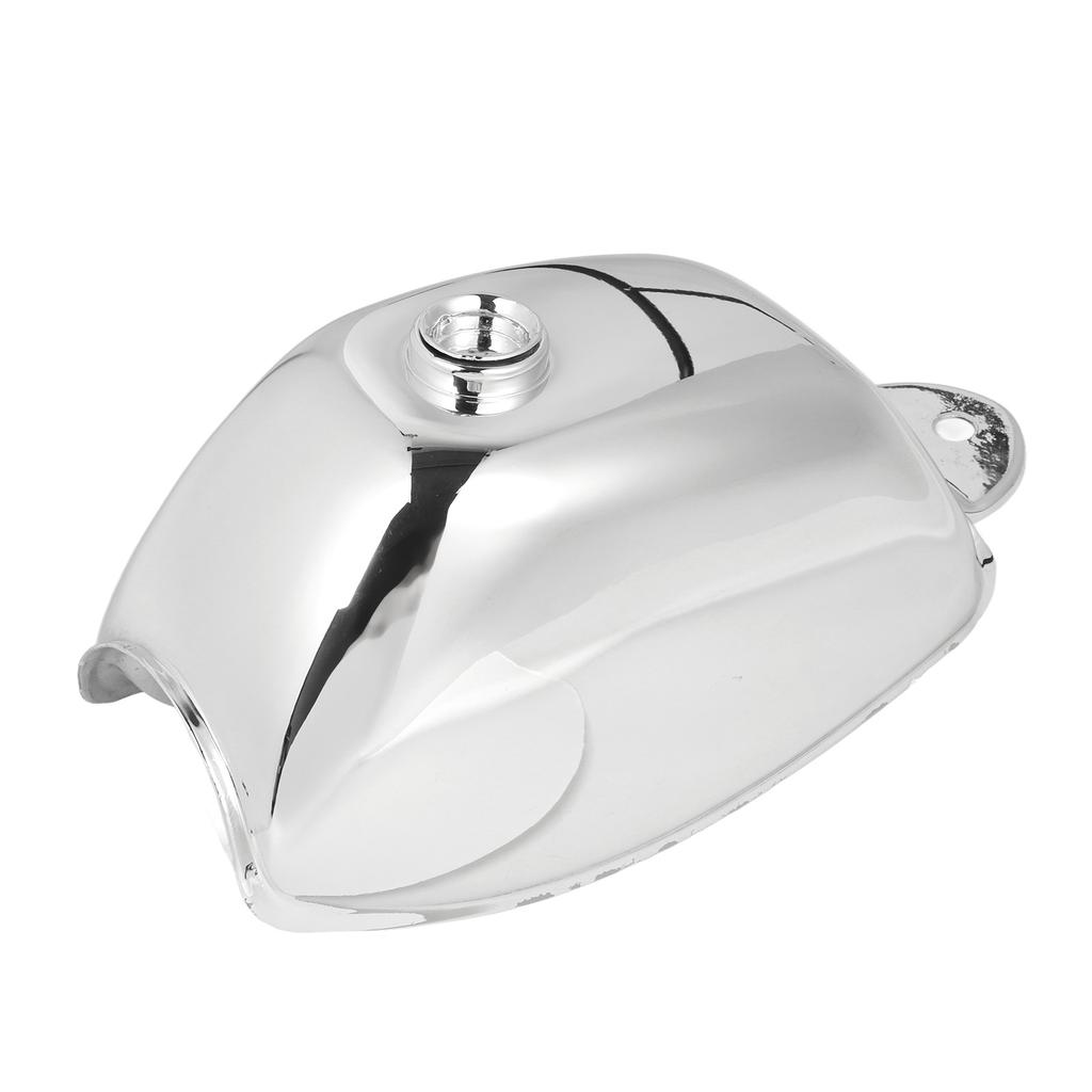 Motorrad Benzintank 4L Eisen Chrom Versiegelt Motor Kraftstoff Benzin Tank für Z50 K3‑78