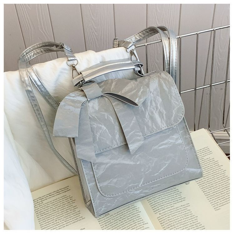 Сумка через плечо с бантом Niche Design, новый модный рюкзак для женщин в стиле колледжа, сотни школьных рюкзаков Tote