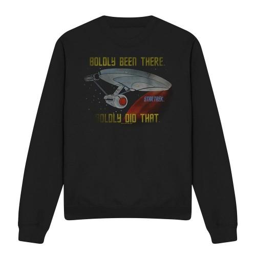 Star Trek Unisex Adult Boldly Did That Sweatshirt