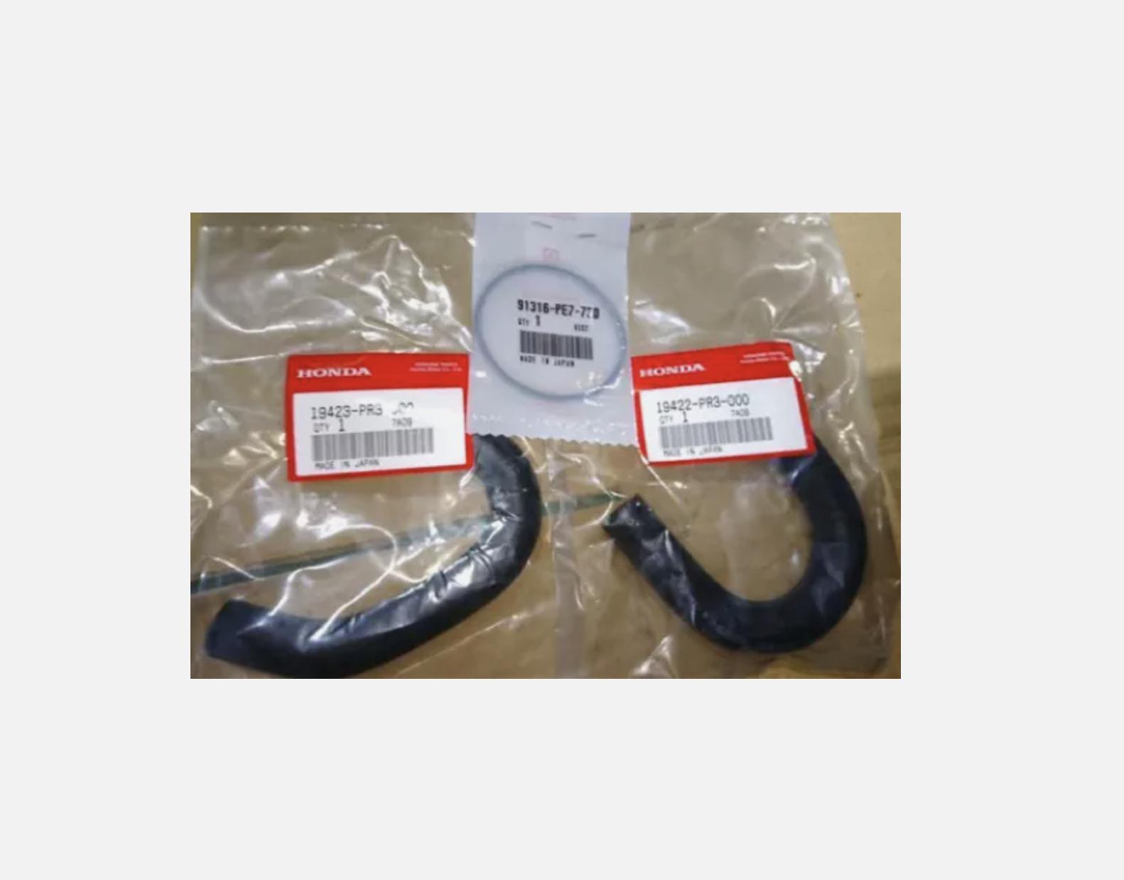 

Honda Civic Integra GSR Oil Cooler Hose ring 19422-PR3-000 19423-PR3-000 Genuine