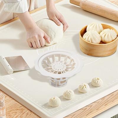 Moule à raviolis pratique Gain de main-d'œuvre Moule à brioches vapeur Moule à fabrication de Baozi Automne Fait maison