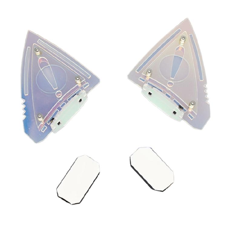 Machinery Cats Ear Headband Cosplay Costume Hairhoop for Masquerades Party Hairband Anime Headwear Role Play Accessory