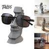 Balcony Garden Decor Hand Carved Eyeglass Holder, 3D Printed Nose Shaped Stand, Unique Office Desk Accessories Decorative Display Rack, for