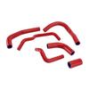 Silicone Radiator coolant Hose kit For Kawasaki Z1000 Z1000SX Z1100 Red