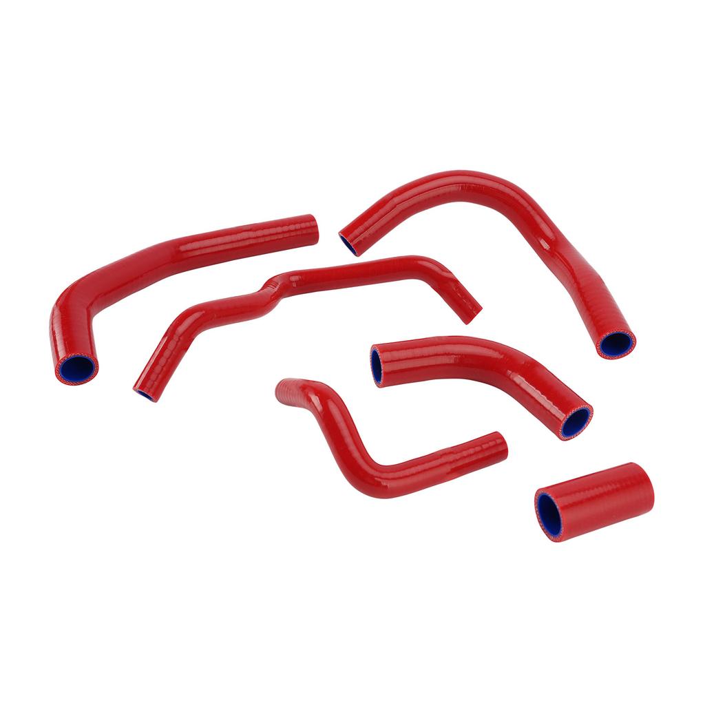 Silicone Radiator coolant Hose kit For Kawasaki Z1000 Z1000SX Z1100 Red