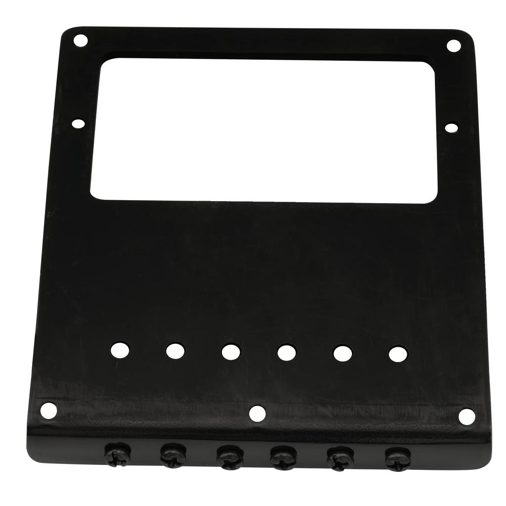 Musiclily Pro Humbucker Telecaster with Stainless Steel Saddles for Tele Electric Black Bridge, 6-Way Guitars,