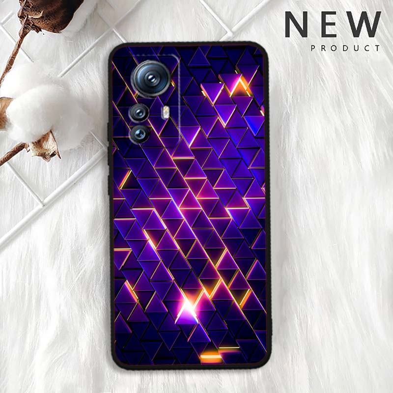 Technology Carbon Fiber Art For Xiaomi Mi 15 14 13 13T 12 12T 12S 11 11i 11T Pro Ultra Lite 5G Black Soft Phone Case
