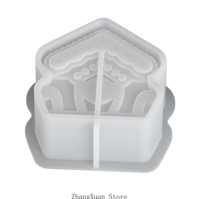 House Silicone Molds Silicone Soap Molds for Epoxy Resin Project Fondant Chocolate Molds Cake Molds Baking Tool