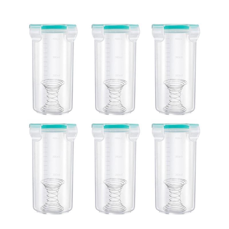 Paint Storage Cups with Lid Airtight Containers Plastic Paint Container Set Portable Storage Bag set for Leftover Paint 2340₽
