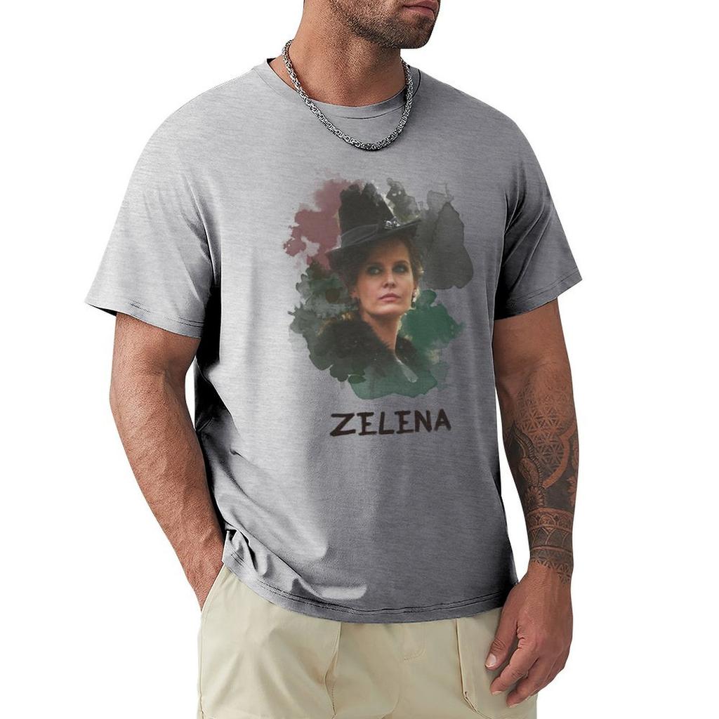 Zelena - Wicked Witch - Ouat T-Shirt Graphic T Shirts Anime T Shirts Graphic Tshirt Men