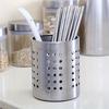 Stainless Steel Utensil Holder 1pc Durable Kitchen Organizer for Chopsticks, Spoons & Whisks, Ideal for Home & Restaurant Use