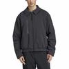 adidas Chaqueta Corta de Algodón Cómoda con Cuello Cálido para Hombre Chaqueta Negra JD6663