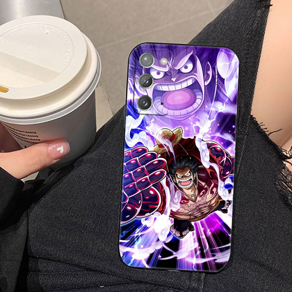One Piece Monkey D Luffy Nina Phone Case For Samsung NOTE 20 10 M23 M53 A80 A70 A50 A30 A24 A13 A12 A07 A06 A05S A04 A03S Cover
