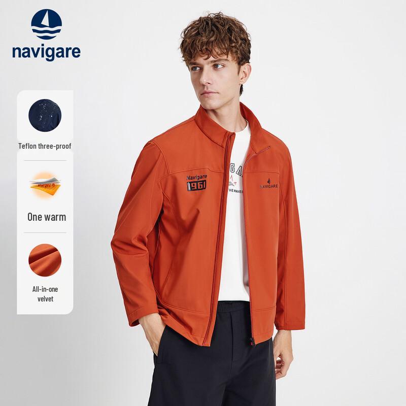 Navigare Men s Outdoor Triple-Proof Fleece-Lined Jacket XXL/54