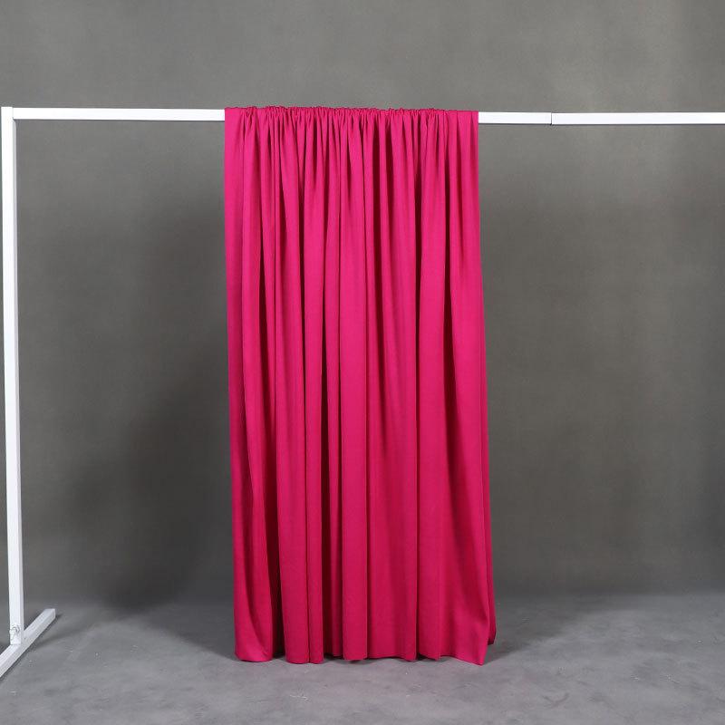 5/10M Milk Silk Stretch Fabric Wedding Arch Drapes Wedding Backdrop Curtain for Stage Banquet Birthday Party Sheer Drapery Decor