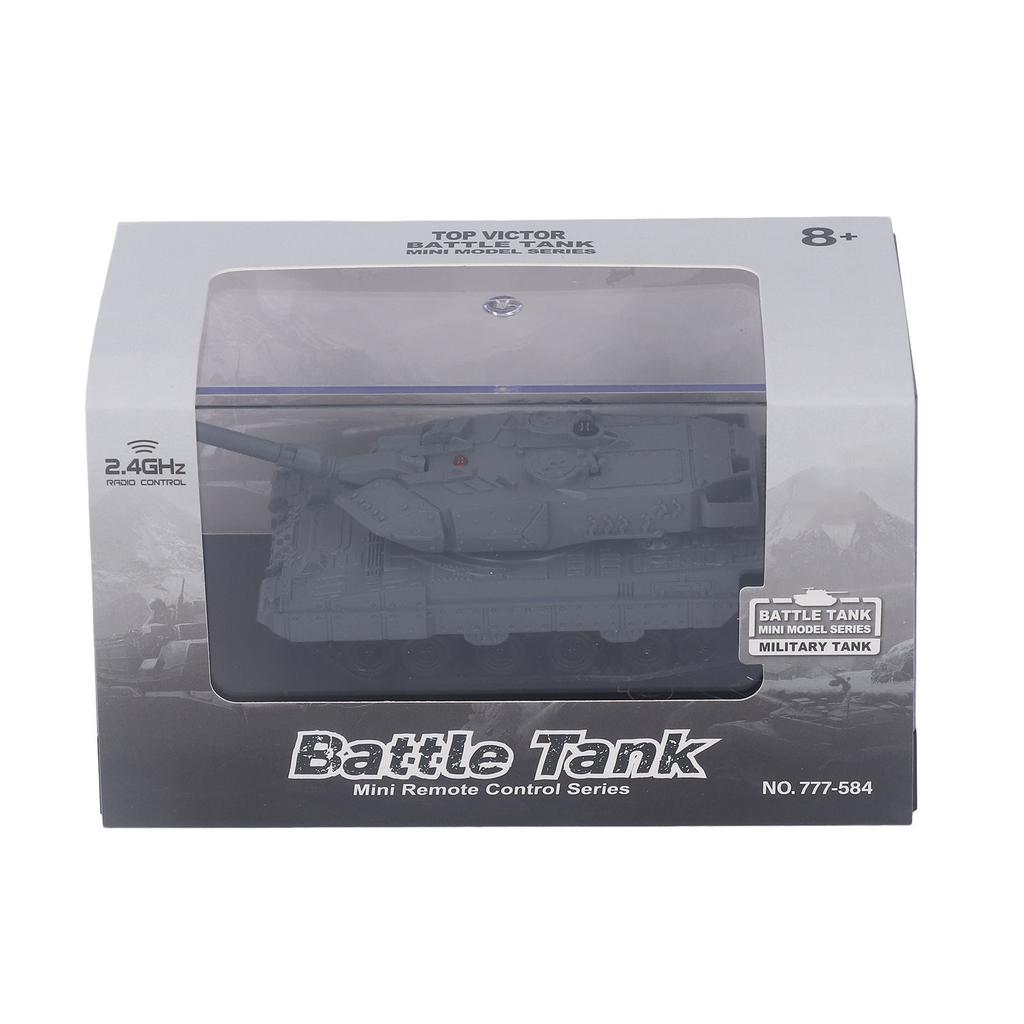 2,4G hračka s dálkovým ovládáním do tanku otočná o 360 stupňů USB dobíjecí simulační elektrická RC hračka na tank