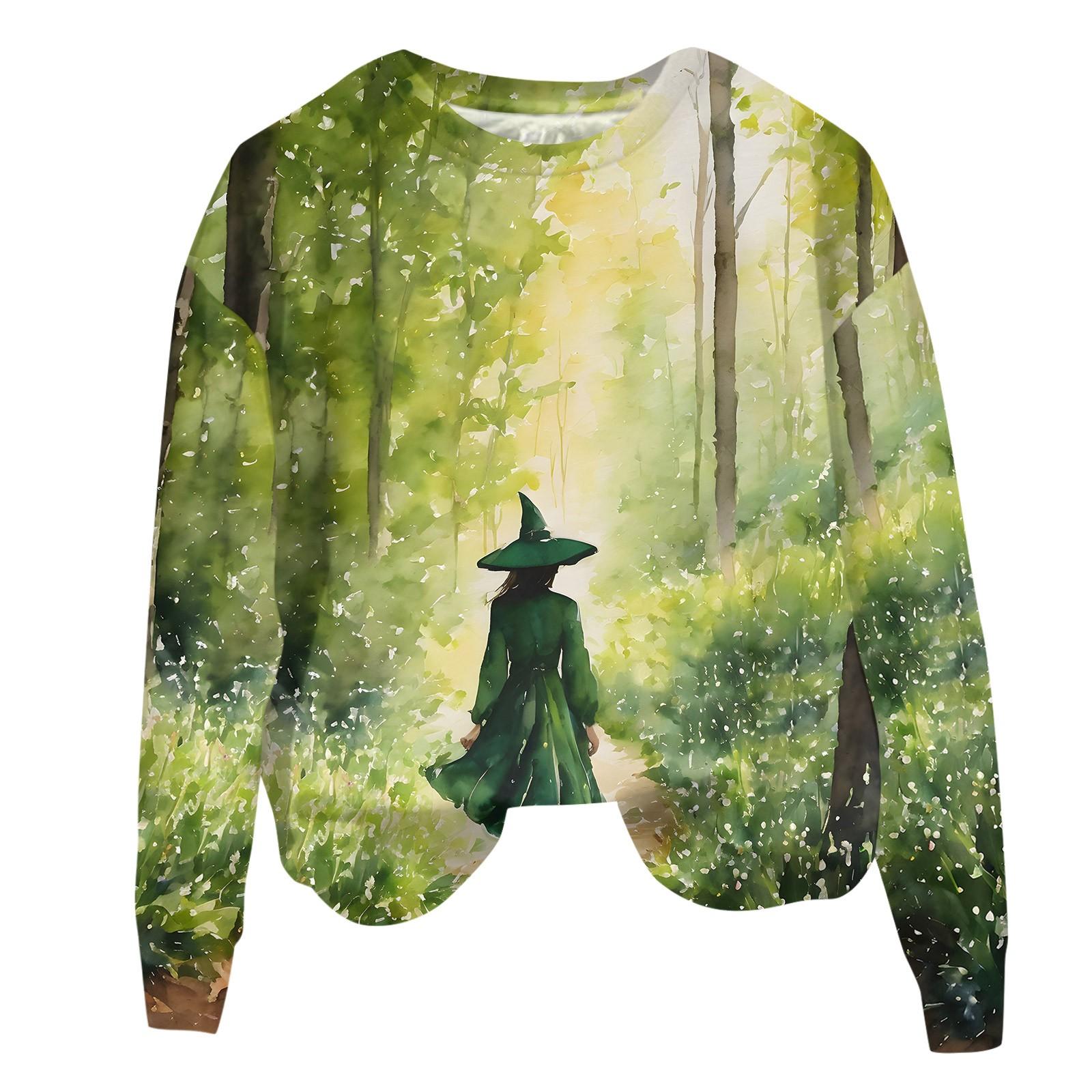 Женский Хэллоуин с принтом — фото 5