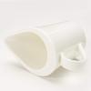 NARUMI Creamer, Flat Rim, White, 100cc, Made In Japan, 51030-4666