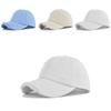 Vintage Washed Distressed Baseball Cap Adjustable Sun Hat For Couples Cl751-1 Black