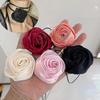 Fashion Rose Flower Choker Necklace Neckband Clavicle Chain Necklace Jewelry