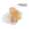 Ohrstecker mit übertriebenem Sternmotiv, für Sommer, Strand, Ozean, personalisierbar, trendig, Urlaub, Kunstperle, Seestern, Metallohrring für Frauen und Mädchen